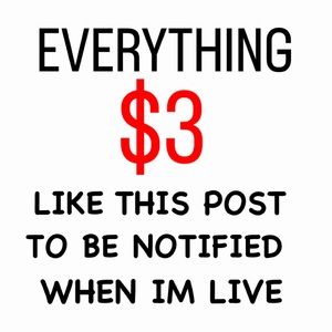 $3 SHOWS !! Like this post ❤️